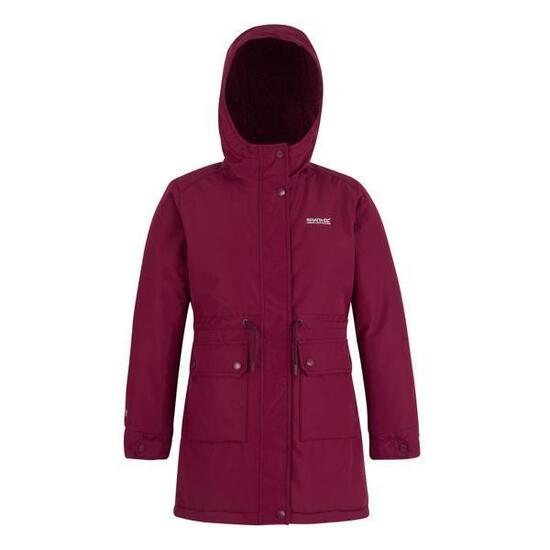 Veste Imperméable VALENTA Enfant (Rouge Sombre / Figue)