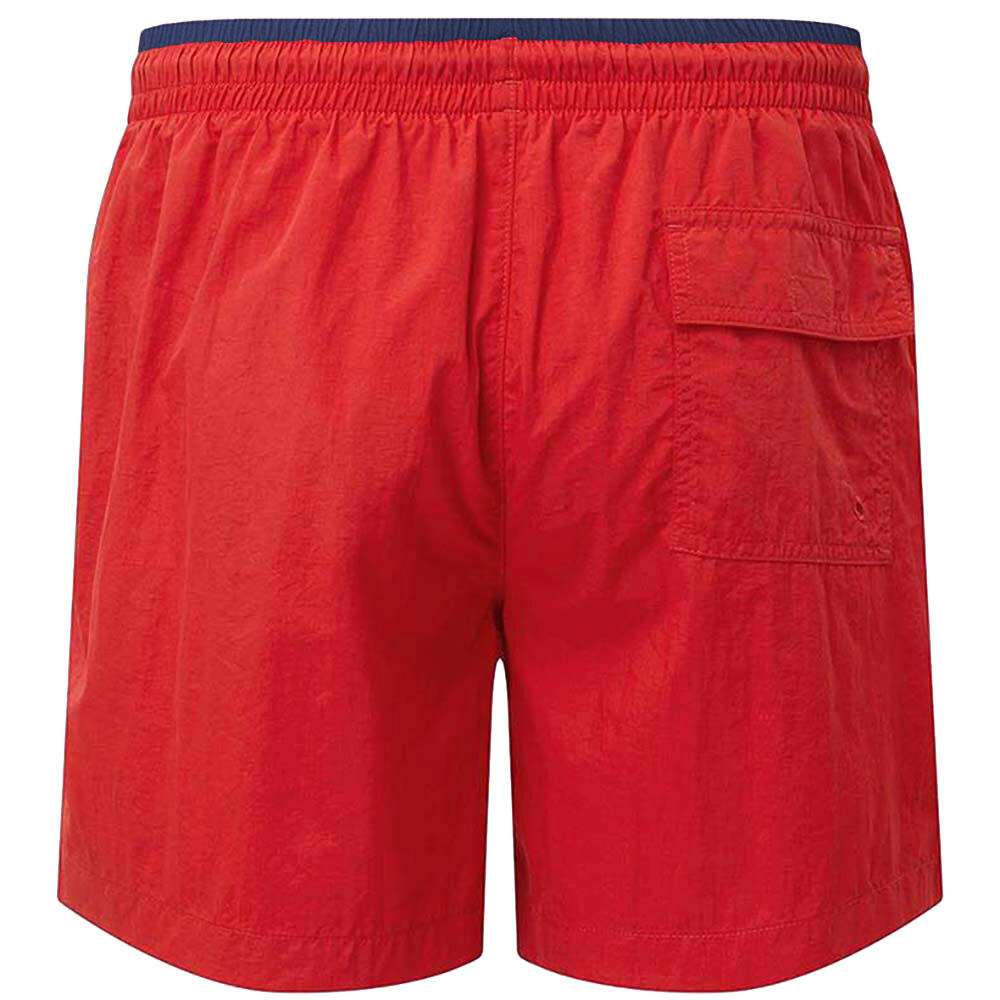Mens Swim Shorts (Red/Navy) 2/2