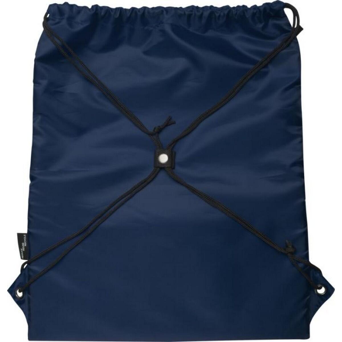 Riciclato Borsa Con Coulisse Bullet Adventure Blu Navy Taglia Unica 3/6