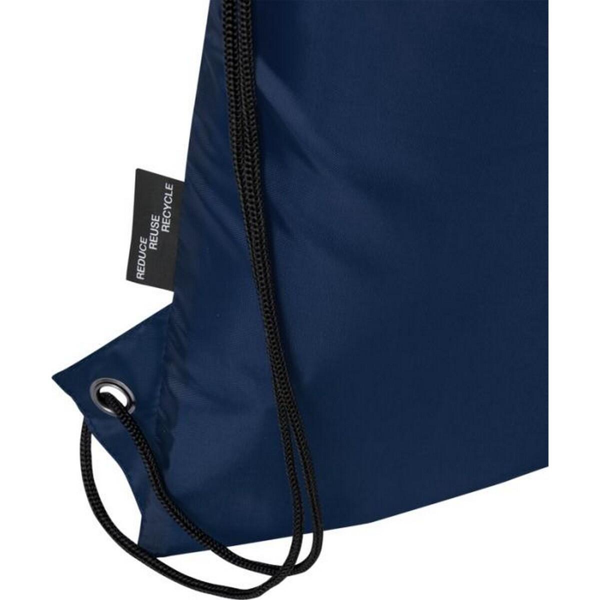 Riciclato Borsa Con Coulisse Bullet Adventure Blu Navy Taglia Unica 4/6