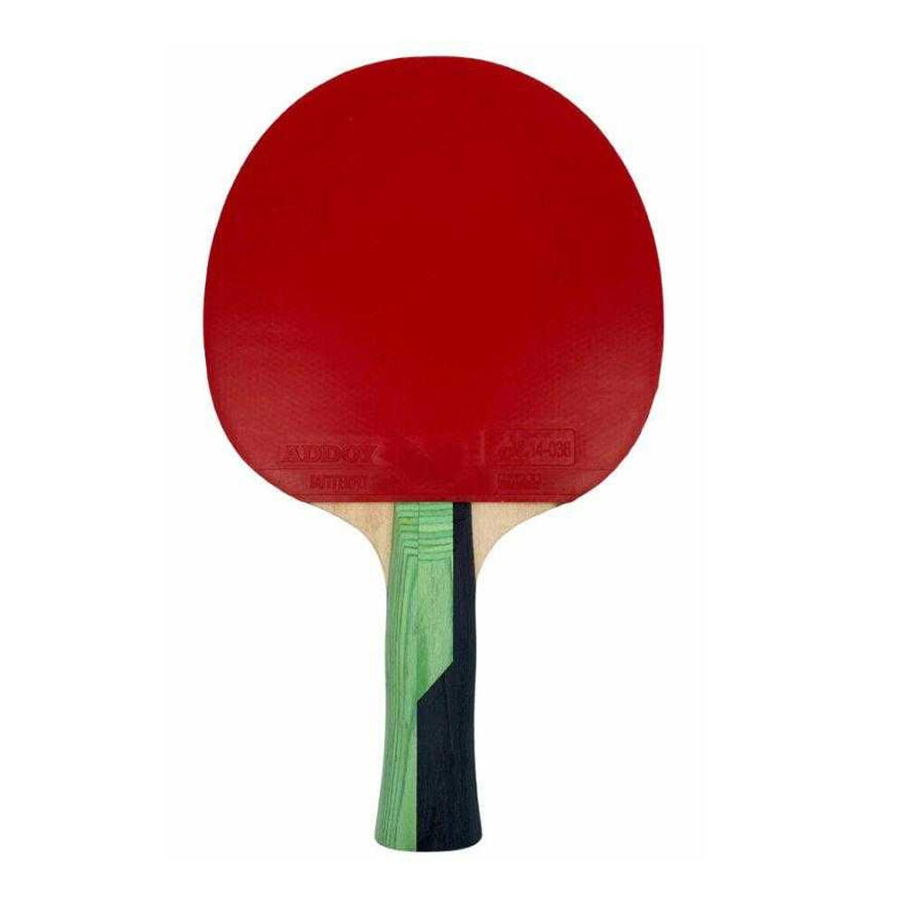 "Timo Boll Smaragd" Tischtennisschläger Damen und Herren Schwarz/Rot 2/5