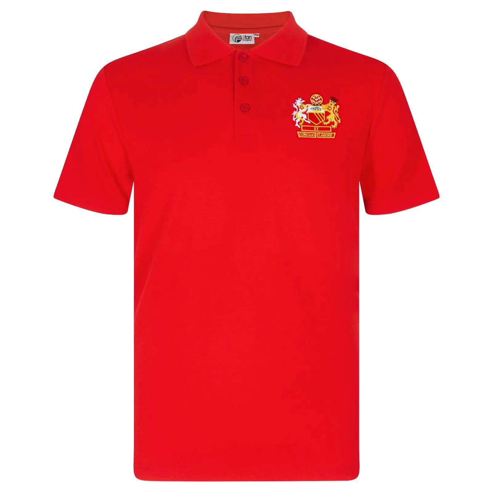 "Manchester" Poloshirt für Herren Rot 2/5