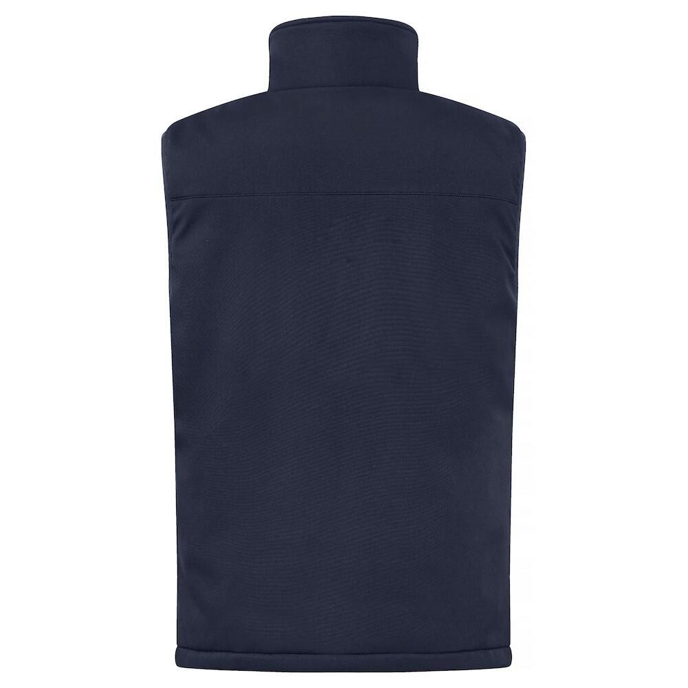 Mens Softshell Padded Gilet (Dark Navy) 2/6