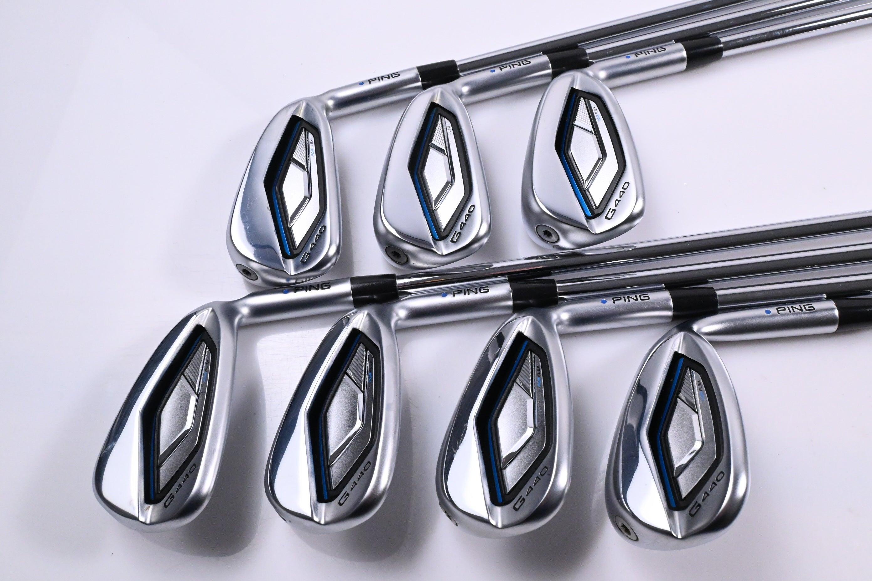 Ping G440 Irons / 6-PW+UW+56° / Blue Dot / Regular Flex Ping AWT