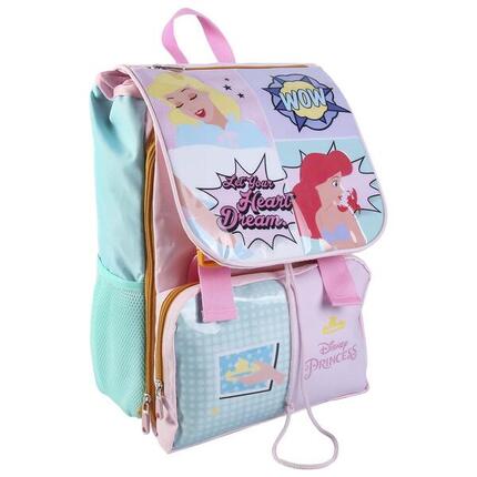 Sac à dos scolaire extensible Disney Princess Water