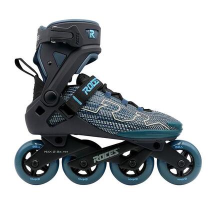 R-Evo 84 - Patines en línea - Adultos - Negro - Azul
