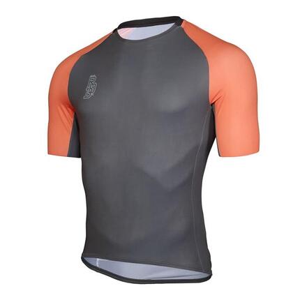 Herren Gravel Rundhals Shirt P-Spark Spiltter anthrazit