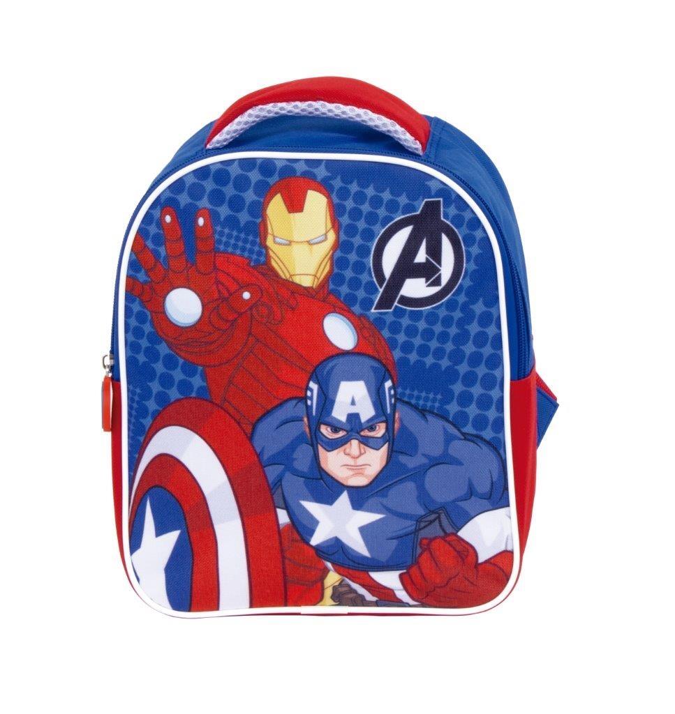 Sac à dos Marvel Avengers Captain America Iron Man pour la maternelle 3/5