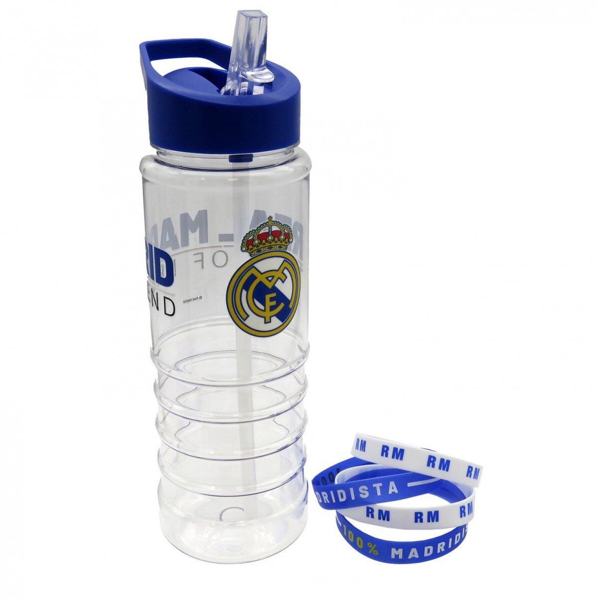 Real Madryt bidon 700ml przezroczysty