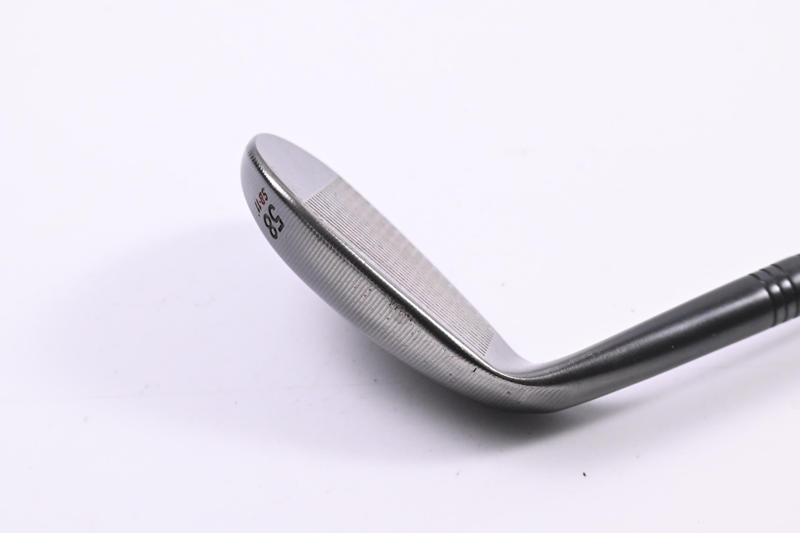 Taylormade Milled Grind 2 Black Lob Wedge / 58 Degree / Stiff Flex