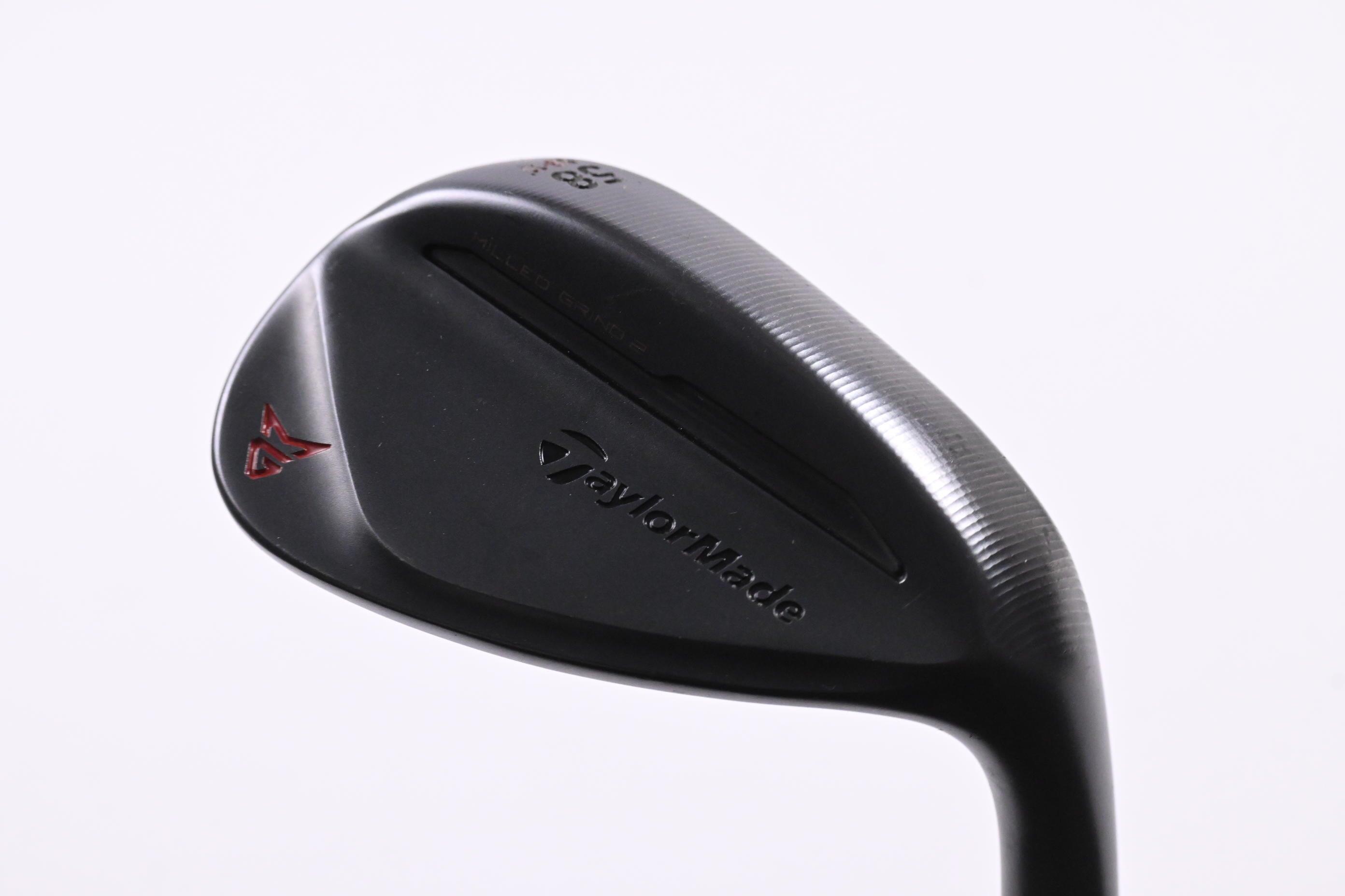 TaylorMade テーラーメイド MILLED GRIND2 Black58 Taylormade Milled Grind 2 Black Lob Wedge / 58 Degree / Stiff Flex