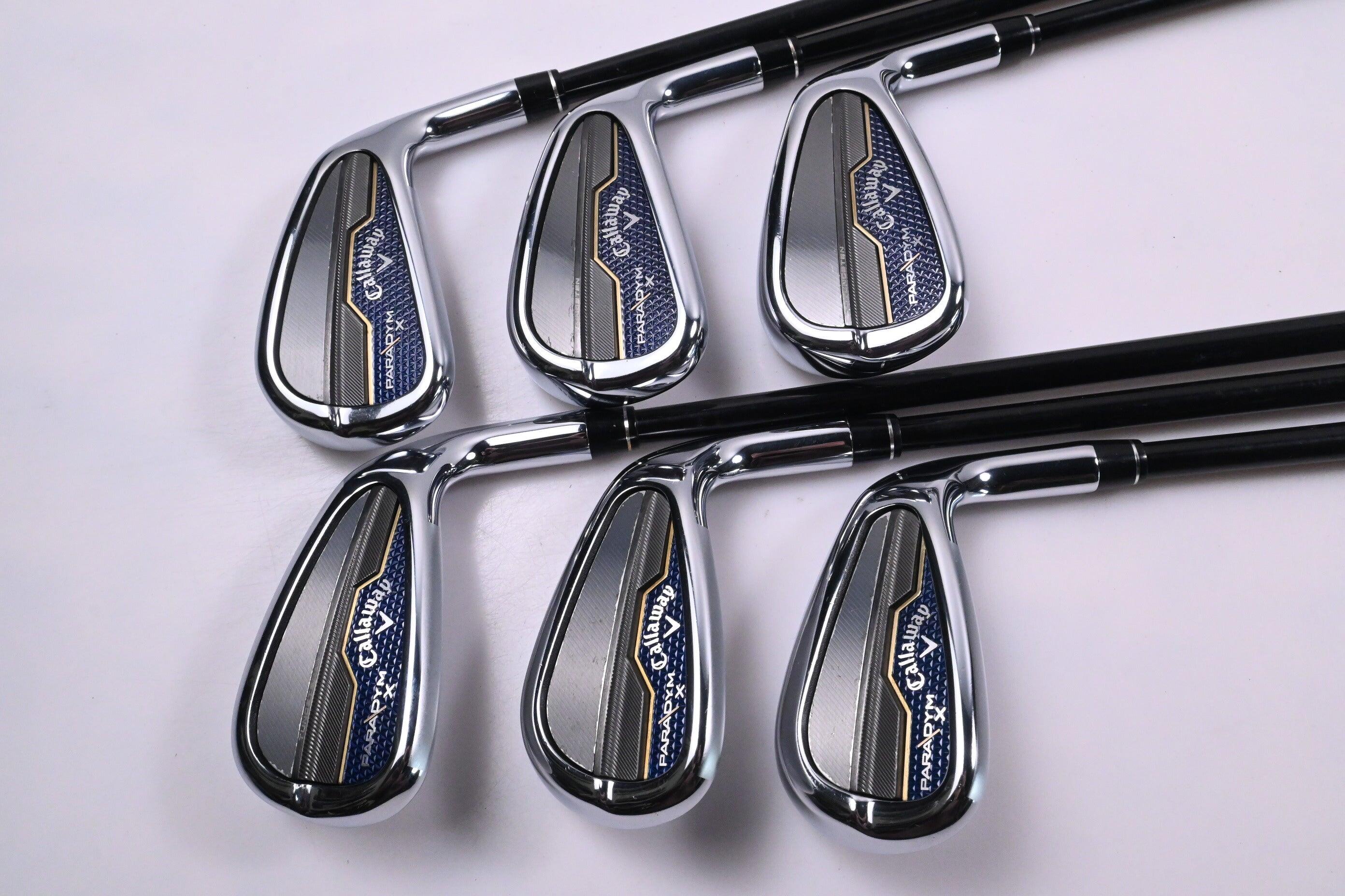 Callaway Paradym X Irons / 6-PW+AW / Regular Flex Tensei AV Blue