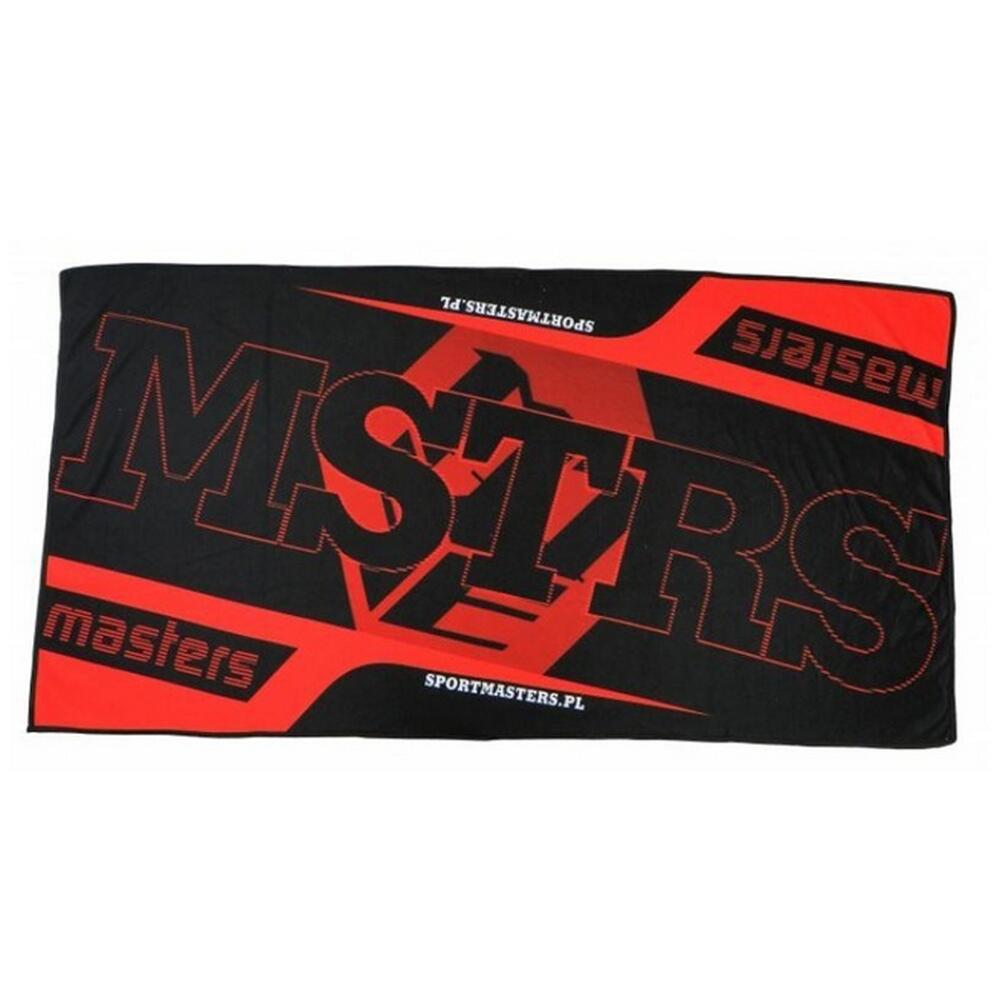 Printed Sports Towel (Red/Black)
