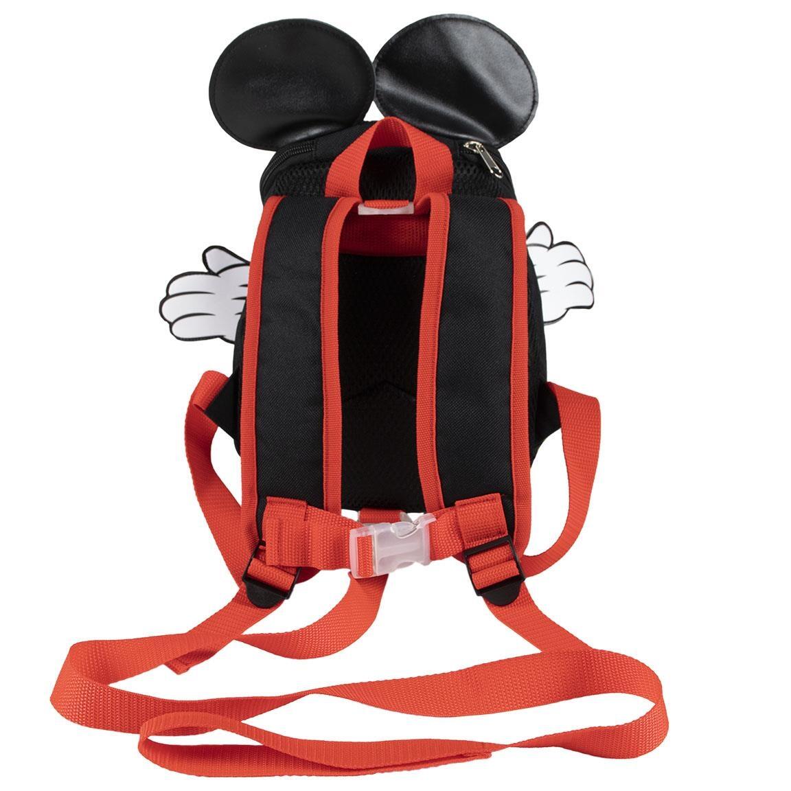 Mochila infantil Disney Mickey Mouse para jardim de infância com alças. 2/7