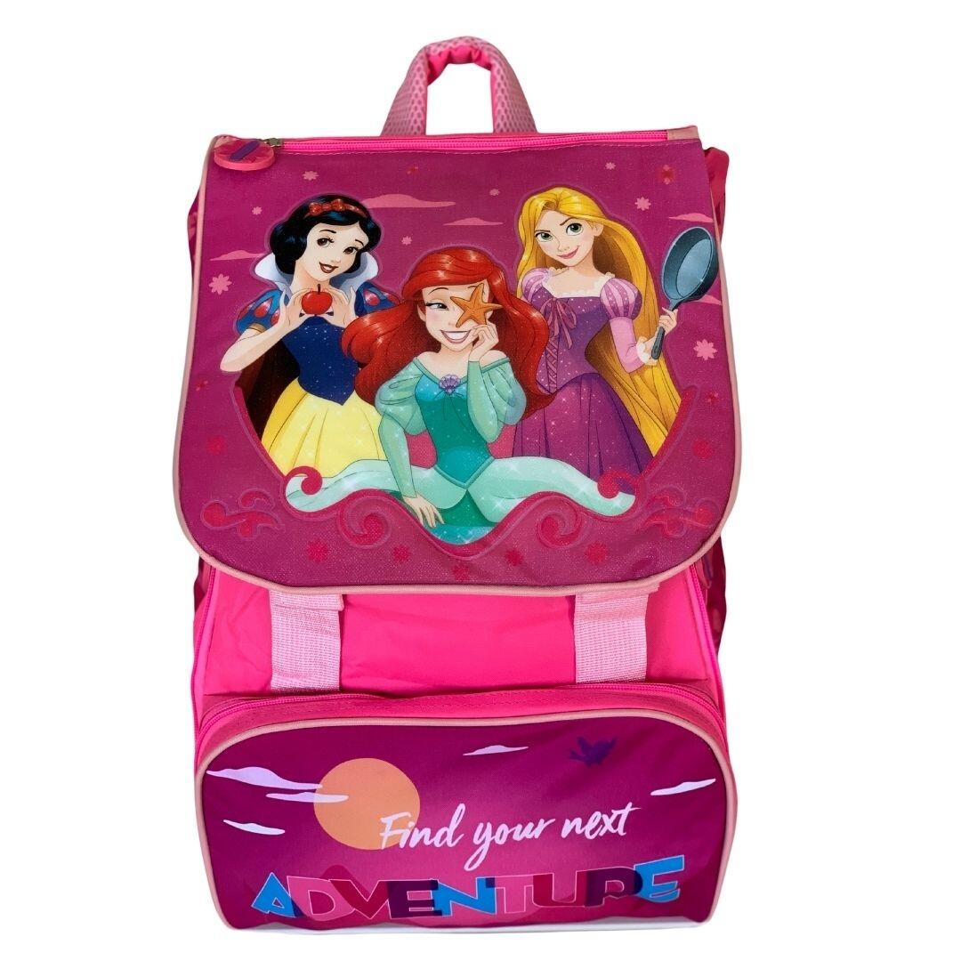 Sac à dos scolaire extensible Princesse Disney 2/4