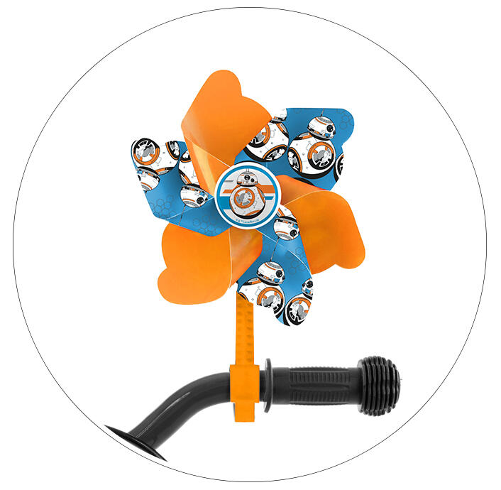 Jongens windmolen BB-8, oranje-blauw 3/3