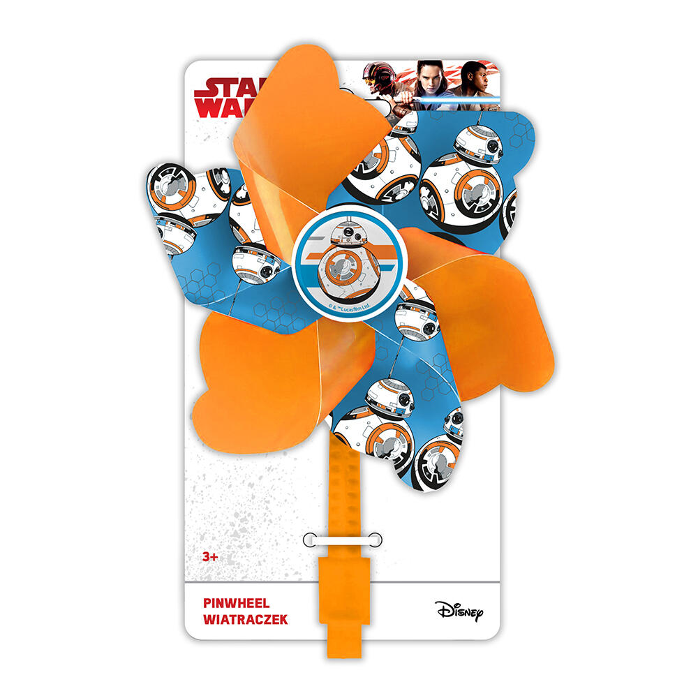 Jongens windmolen BB-8, oranje-blauw 2/3