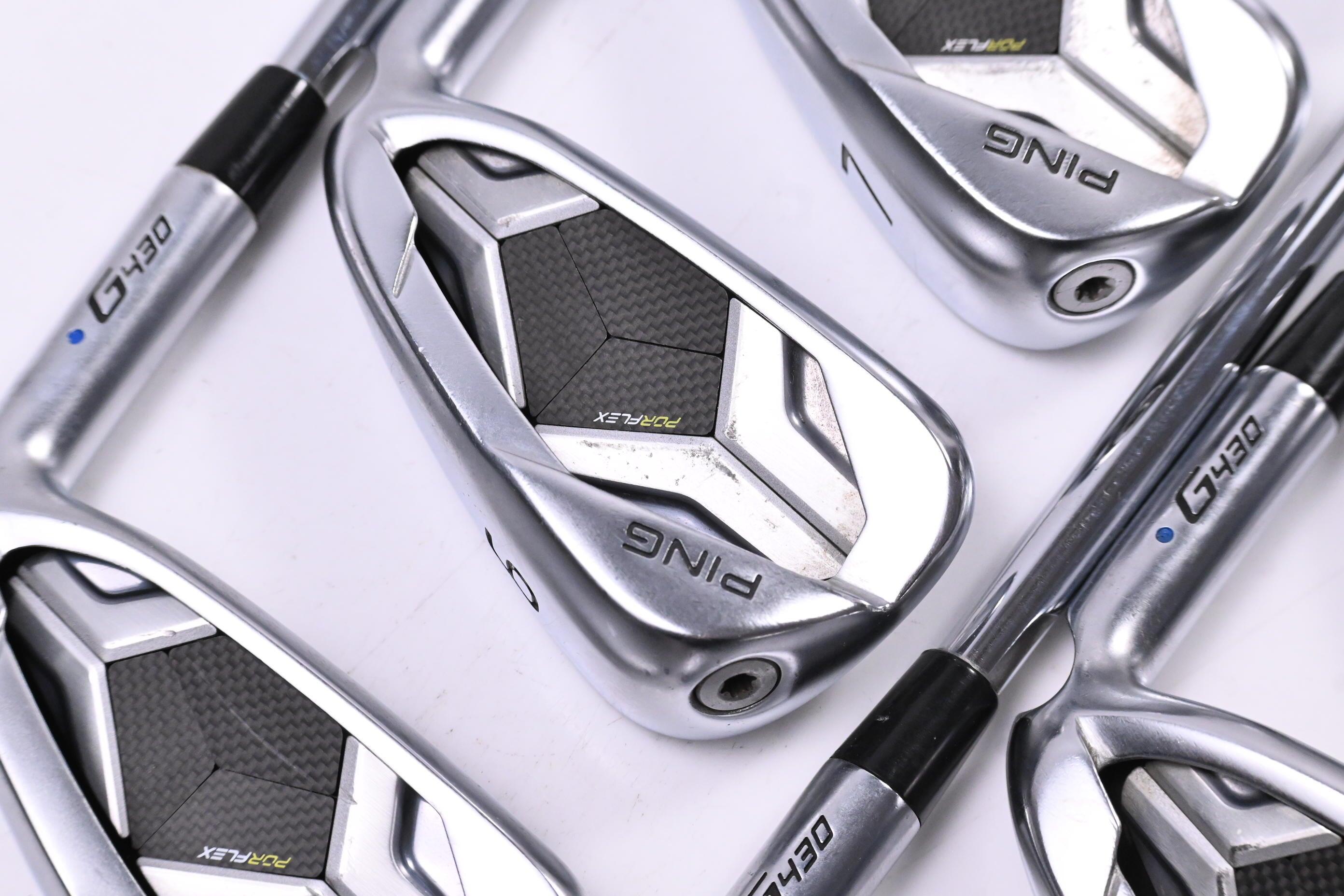 Ping G430 Irons / 4+6-PW+45°+58° / Blue Dot / Regular Flex Ping