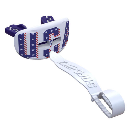 Protège-dents de football SAFEJAWZ Extro avec sangle détachable