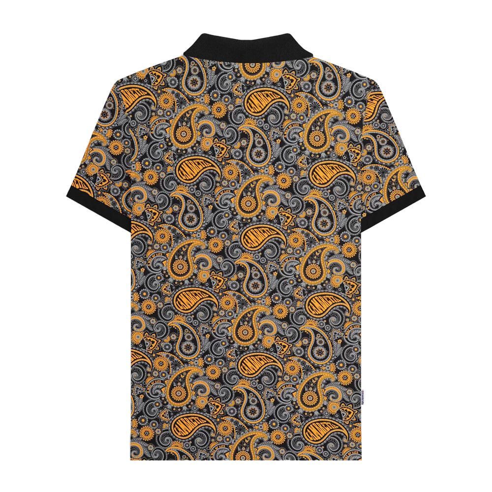 Poloshirt für Herren Schwarz/Gold 2/2