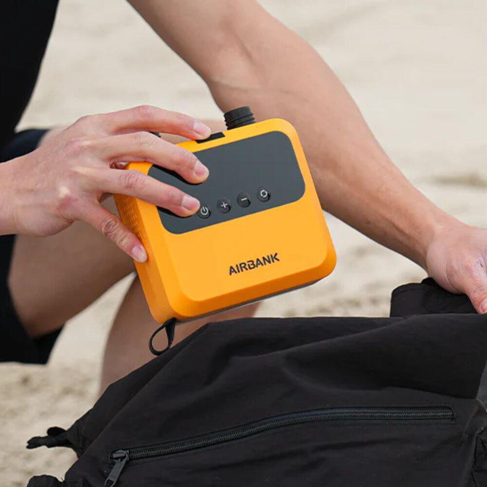 Pompka elektryczna Airbank Pulse Pro z akumulatorem SUP Kitesurfing 2/7