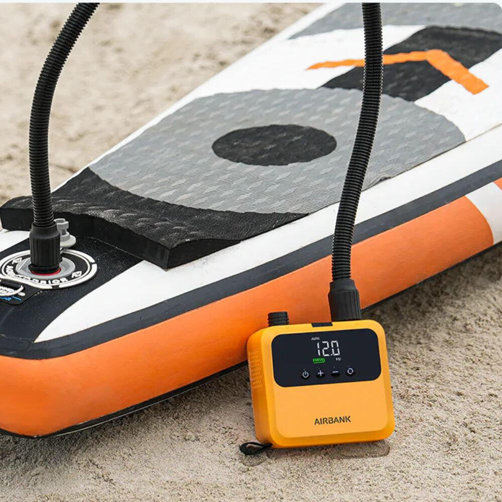 Pompka elektryczna Airbank Pulse Pro z akumulatorem SUP Kitesurfing 4/7