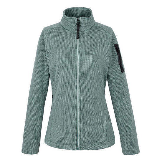 Veste Polaire LILIENA Femme (Vert Sombre / Vert Brumeux)