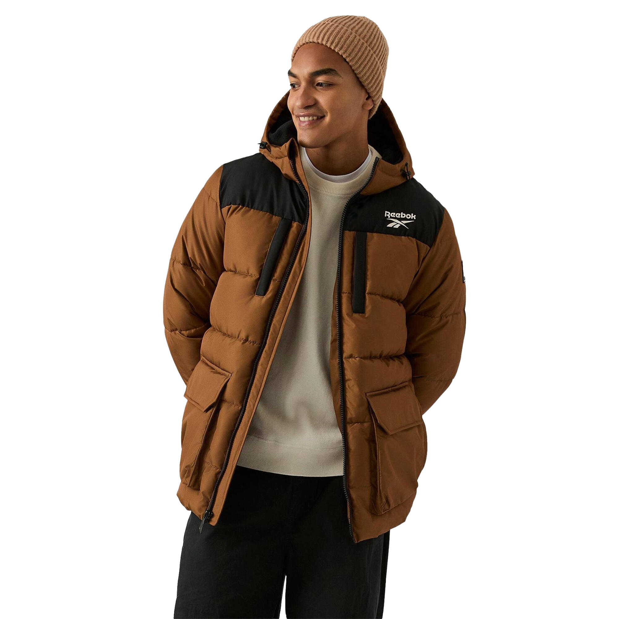 Steppjacke für Herren Bauholz 4/4