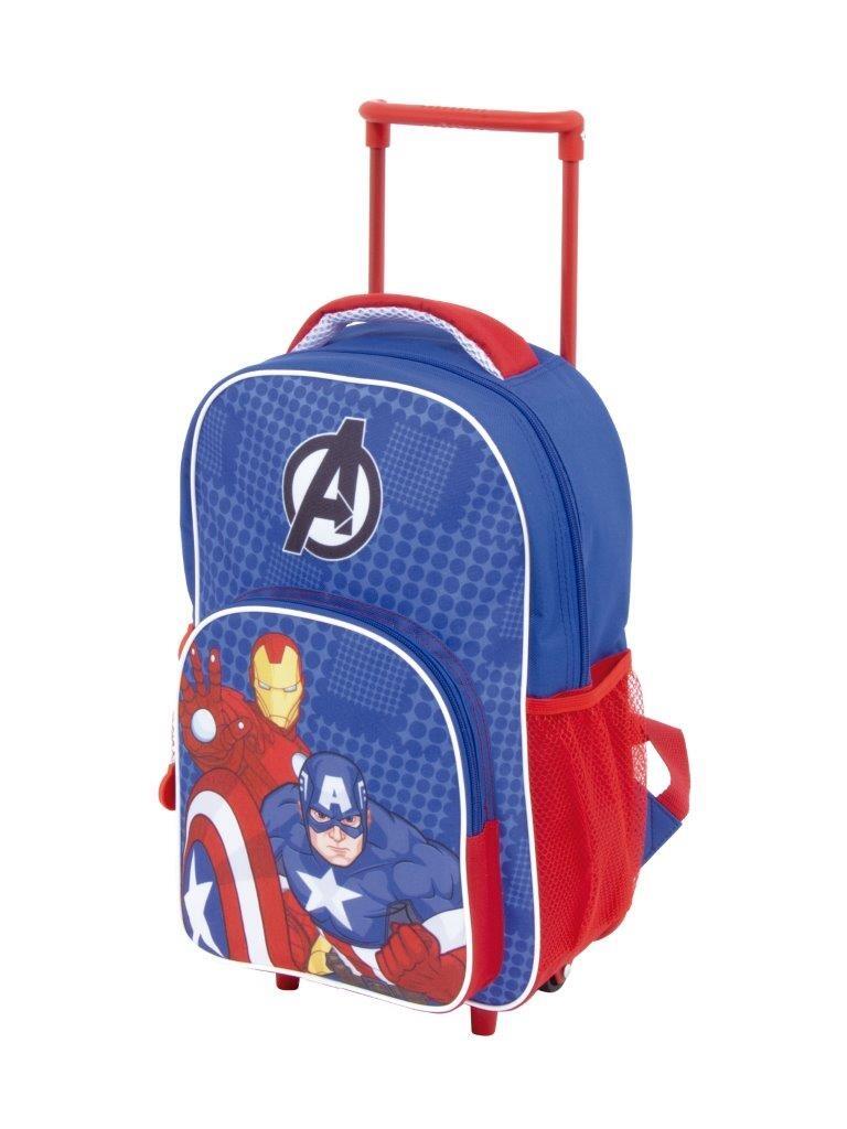 Chariot et sac à dos de maternelle Avengers Captain America Iron Man 2/5