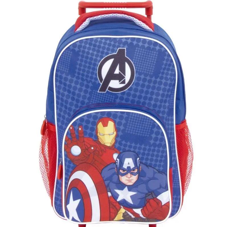 Avengers Captain America Iron Man Kindergarten Trolley and Backpack