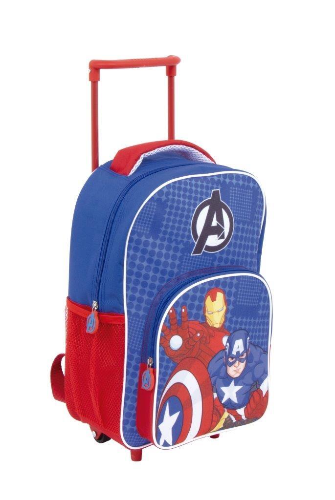 Chariot et sac à dos de maternelle Avengers Captain America Iron Man 4/5