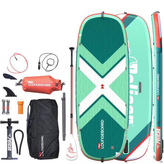 Deska sup pneumatyczna do pływania Pelican Loungeboard zestaw