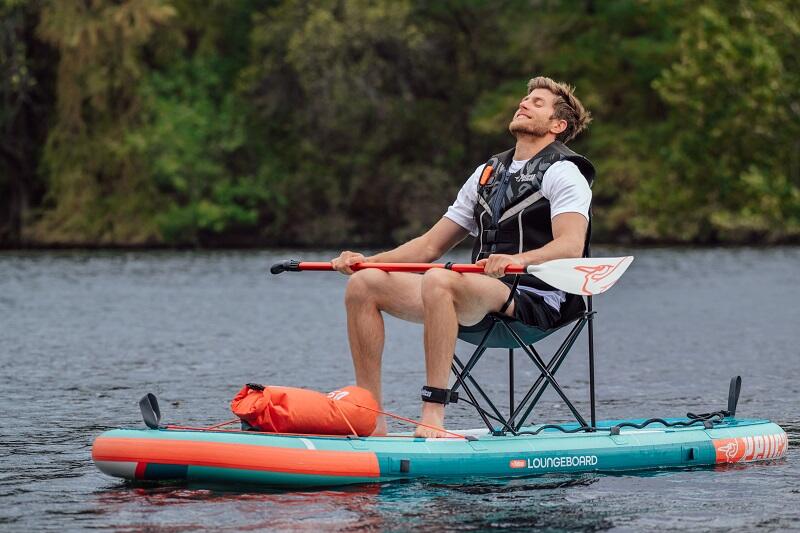 Deska sup pneumatyczna do pływania Pelican Loungeboard zestaw 4/7