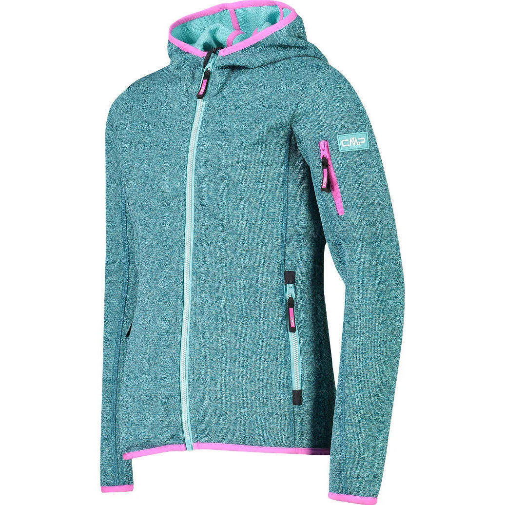Fleece met capuchon voor meisjes CMP 2/3
