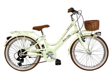 Rower Dziecięcy Dolce Vita Canellini CAPPUCCINO 20" 7B kobieta - Jasnozielony