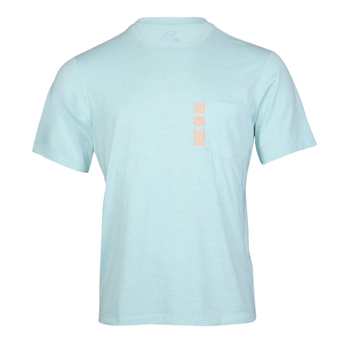 Chemise fonctionnelle pour homme P-Wildwood - Bike&Active bleu clair 2/7