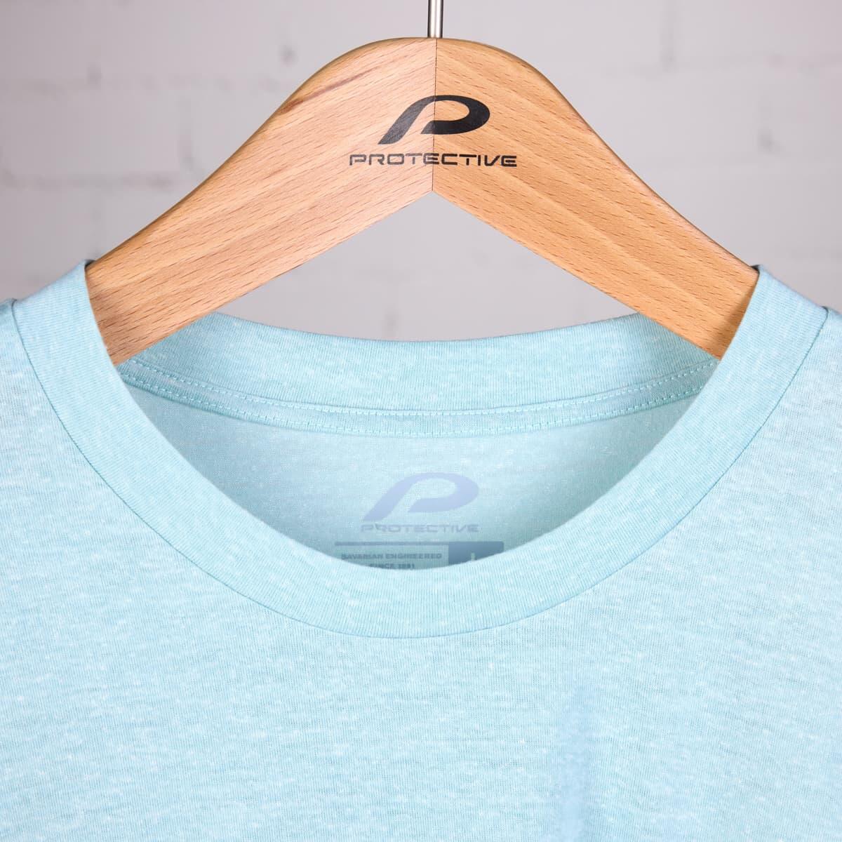 Chemise fonctionnelle pour homme P-Wildwood - Bike&Active bleu clair 7/7