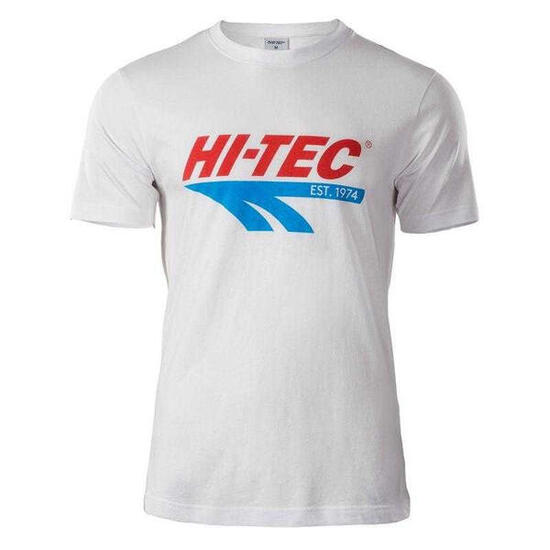Heren Retro Logo Tshirt (Wit)