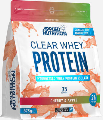 Applied nutrition clear whey (875g) cherry & apple - eiwitten - helder eiwit