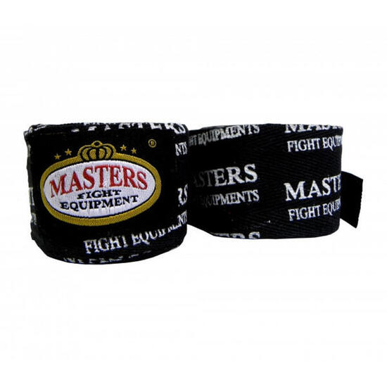 Adulto Unisex Cotone Bendaggi Da Box Masters Rosso