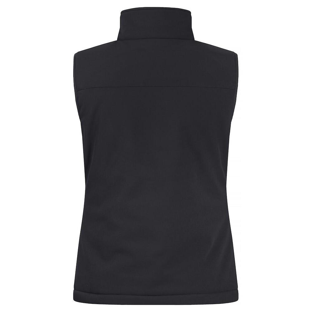 Gilet Pannelli In Softshell Donna Clique Nero 2/6