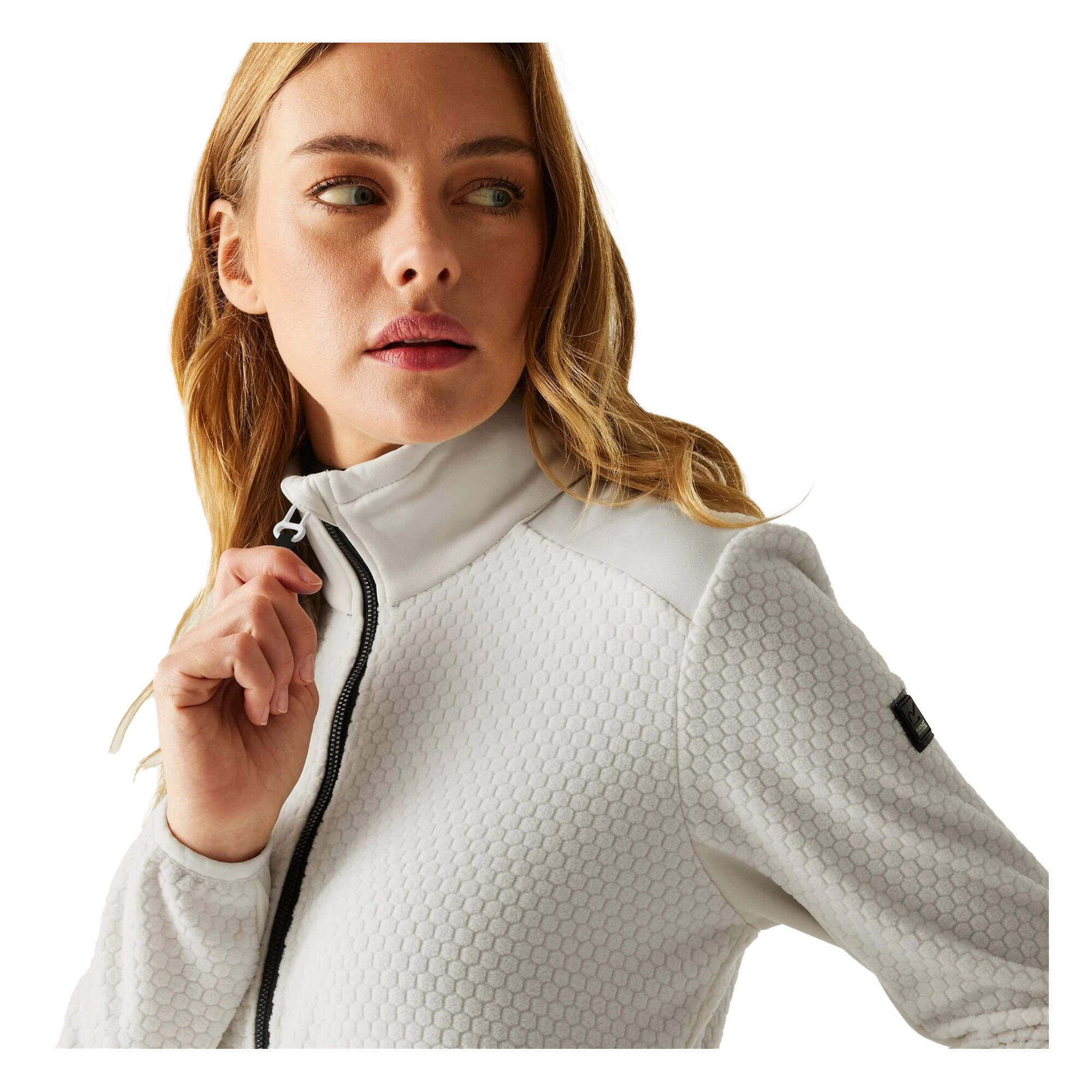 Veste Polaire ENED Femme (Blanc) 3/5