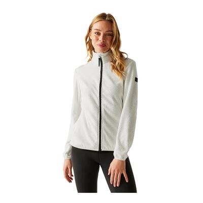 Dames ened fleece jas (groene waas)