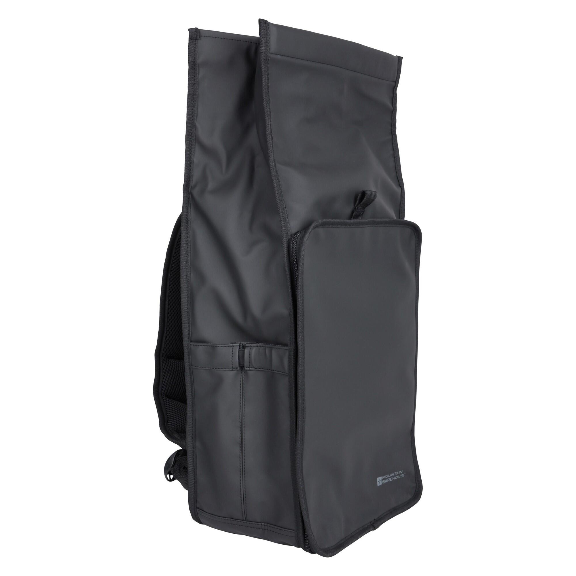 Commuter Parte Superiore Arrotolata 22 L Zaino Mountain Warehouse Nero 4/4