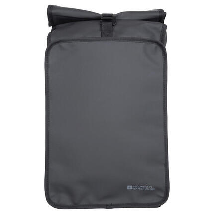 Rucksack "Commuter", Roll Top, 22 L Damen und Herren Schwarz