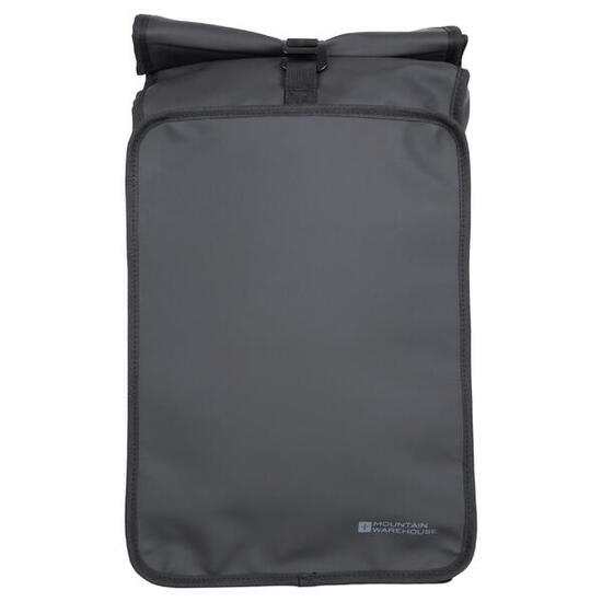 Rucksack "Commuter", Roll Top, 22 L Damen und Herren Schwarz