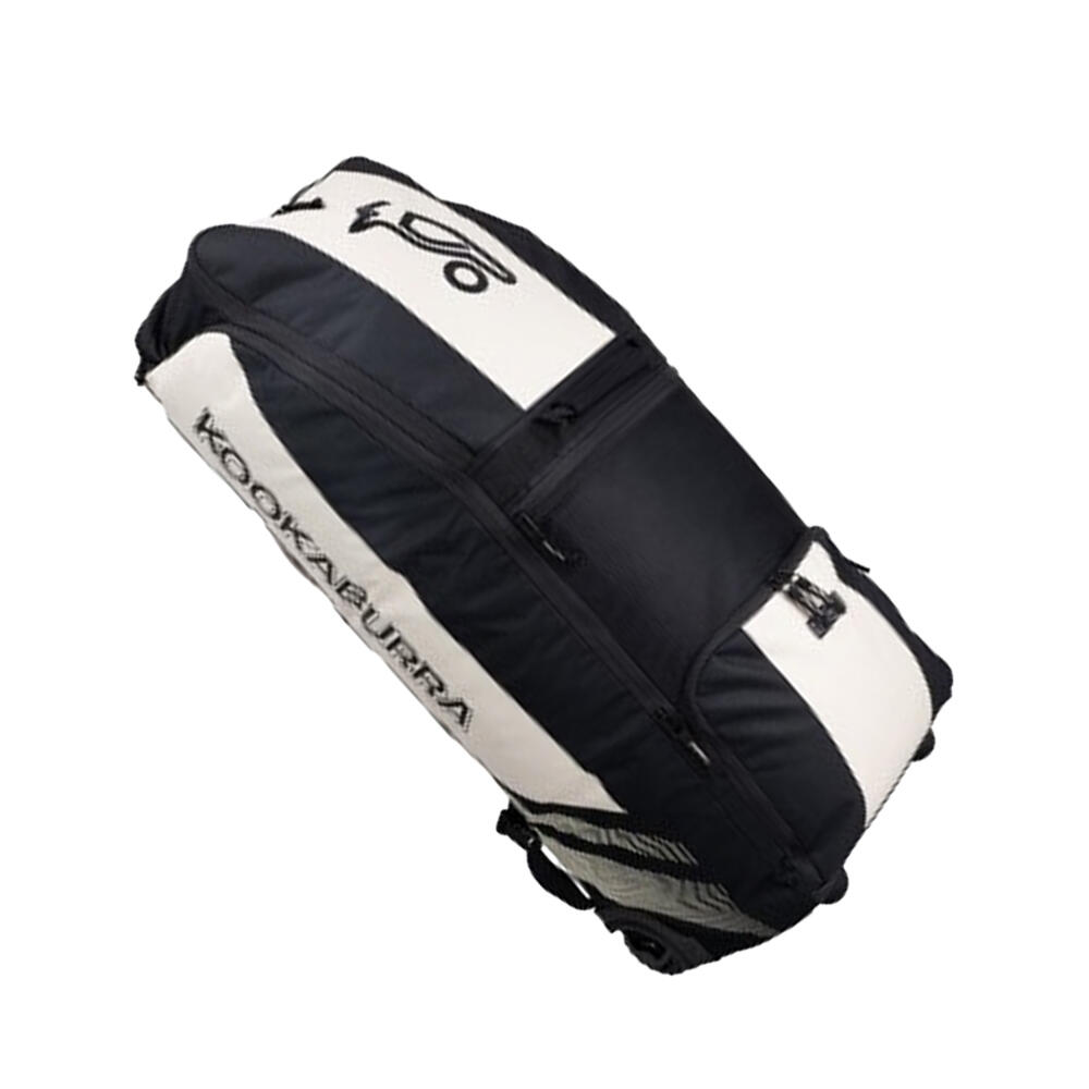 Borsone Duffle Con Rotelle Kookaburra 2026 WD2000 Nero Osso 2/2