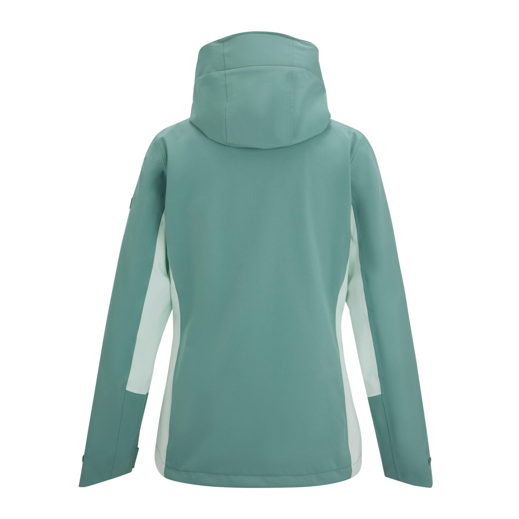 Dames Bosfield Waterdichte Jas (Ivy mos/Ocean mist) 2/5