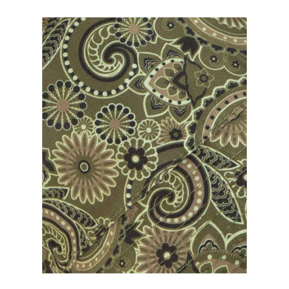 Bob Motif/style Cachemire (Vert Kaki) 4/5