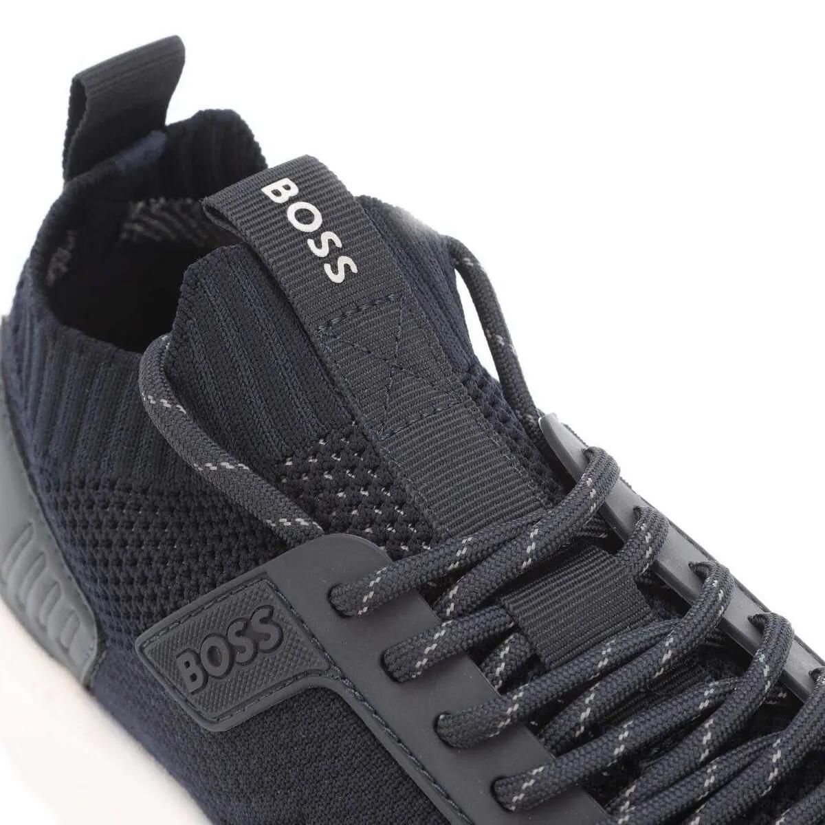 Mens Extreme Suede Running Trainers (Dark Blue) 4/4